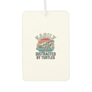 Ambientador Amante de Tortugas Vintage Fácilmente Distraído po