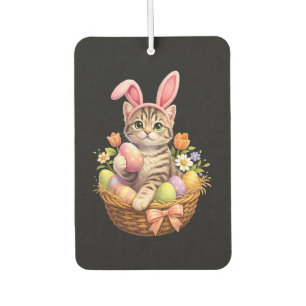 Ambientador Amantes de Gatitos Adorables Feliz Pascua Gato