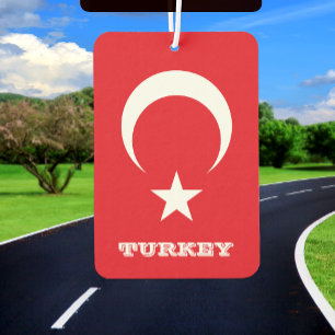 Ambientador Amar el aire del auto de Turquía Freshener, bander