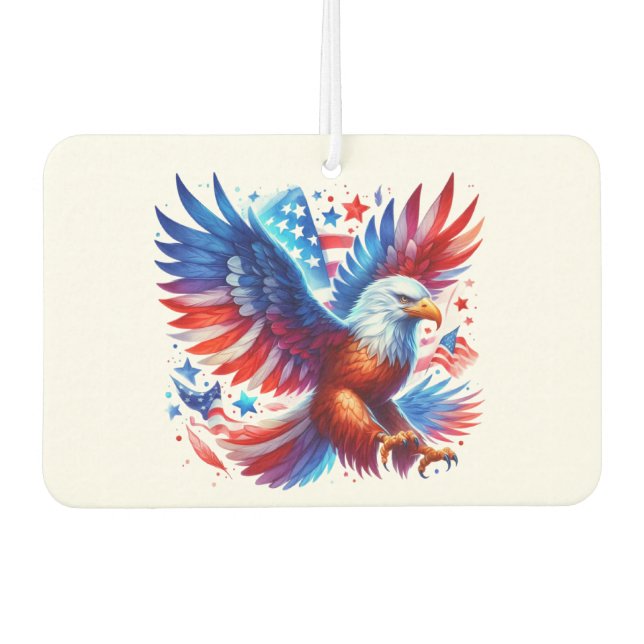 Ambientador American Eagle Patriotic Design Red White Blue (Anverso)