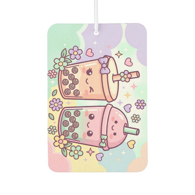 Ambientador Amigos de Bubble Tea (Anverso)