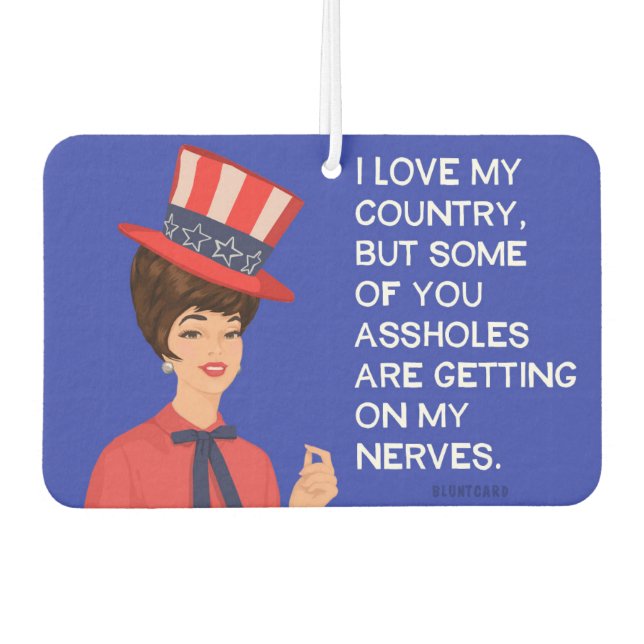 Ambientador Amo mi país, pero algunos de ustedes están consigu (Anverso)