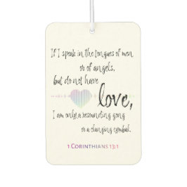 Ambientador Amor 1 Corintios 13:1