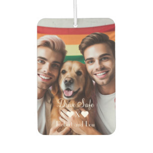 Ambientador Amor de pareja gay segura   Foto personalizada
