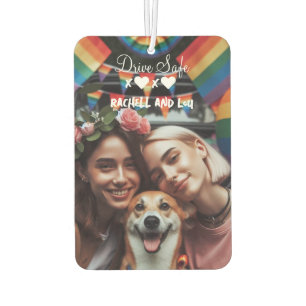 Ambientador Amor de pareja lesbiana de Drive Safe   Foto perso