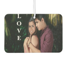 Amor Fotos personalizadas Freshener