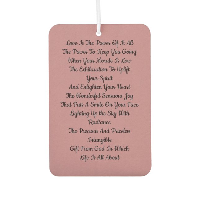 Ambientador Amor Inspirador (Anverso)