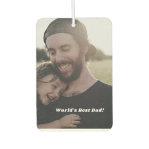 Ambientador Añada Su Propio Padre E Hija FotoCar Air Freshner