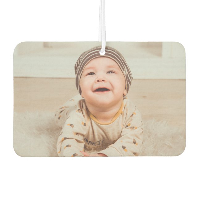 Ambientador Añadir tu Personalizado de fotos y texto (Anverso)