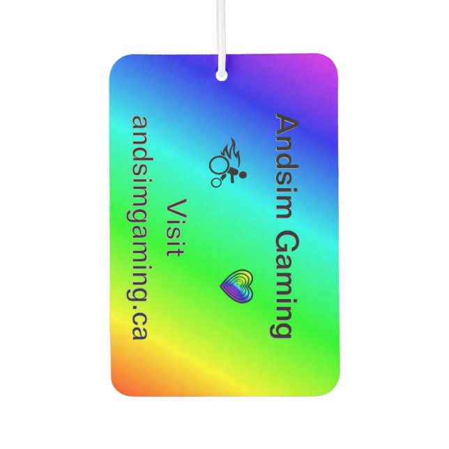 Ambientador Andsim Gaming  (Anverso)