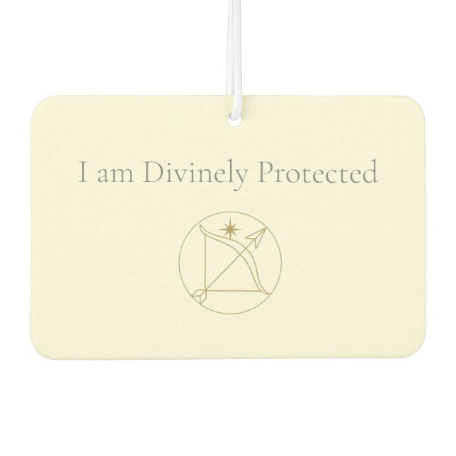 Ambientador Angel Frecuency Car Air Freshener (Anverso)