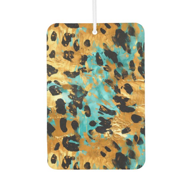 Ambientador Animal del Leopardo Negro de Aqua Gold (Anverso)