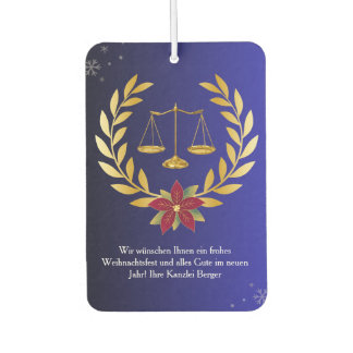 Ambientador Anwalt Lufterfrischer Geschenk für Weihnachten