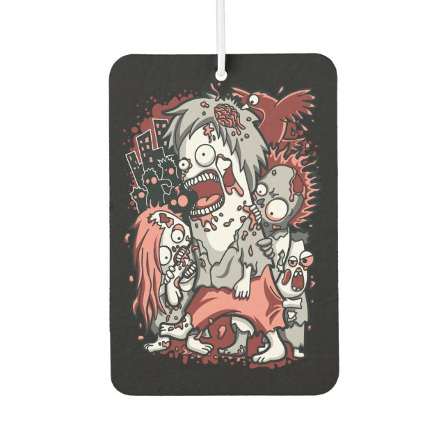Ambientador Apocalipsis zombie (Anverso)