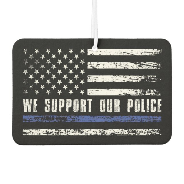 Ambientador Apoyamos a nuestra policía (Anverso)