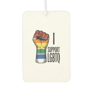Ambientador Apoyo el diseño de camiseta de puño orgulloso vint