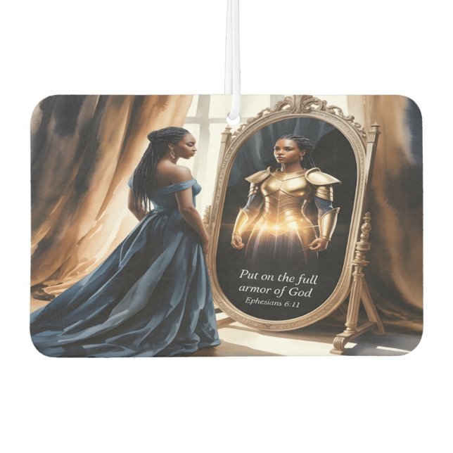 Ambientador Armor of God Air Freshener (Anverso)