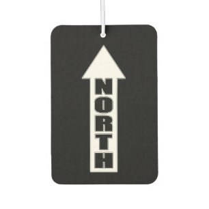 Ambientador Arriba Norte - Diseño de flecha simple
