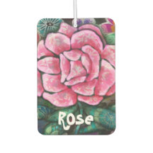 Arte Botánico Art Nouveau Floral Caprichoso Rosa