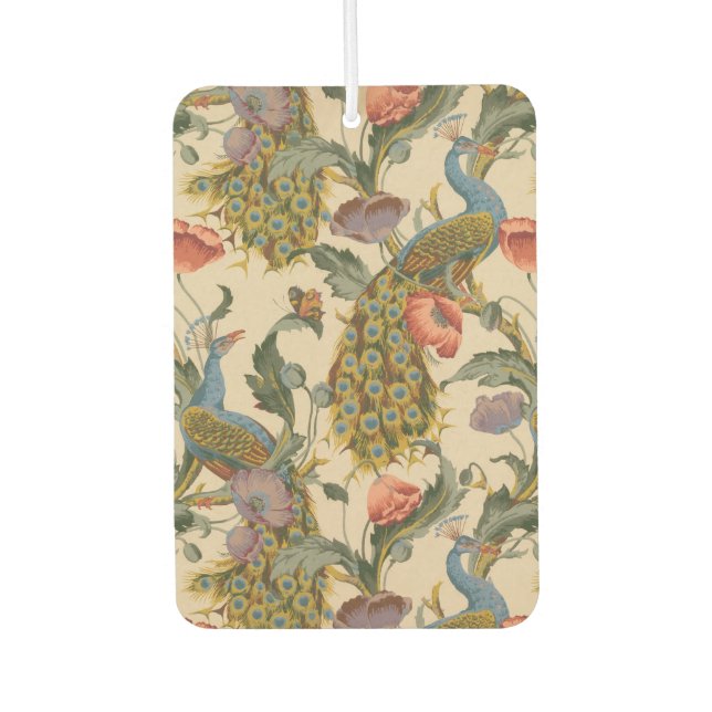 Ambientador Arte colorido del patrón de pavo real (Anverso)