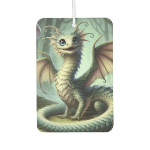 Ambientador Arte de criatura de fantasía linda Dragon Jabberwo