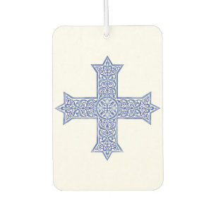 Ambientador Arte de Cruz Copta Azul Lapis Premium