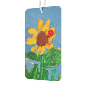 Ambientador "Arte de los niños" de girasol