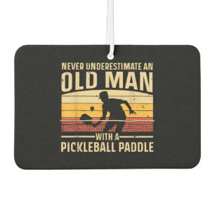 Ambientador Arte Genial de Pickleball para Hombres Mujeres Pal