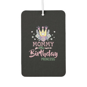 Ambientador Arte Madre Mami Of Birthday Princess Xmas