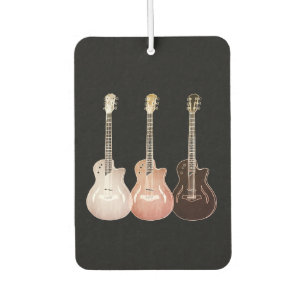 Ambientador Arte rústico de guitarra semiacústica clásico