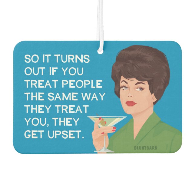 Ambientador Así que resulta... - Divertido. (Anverso)