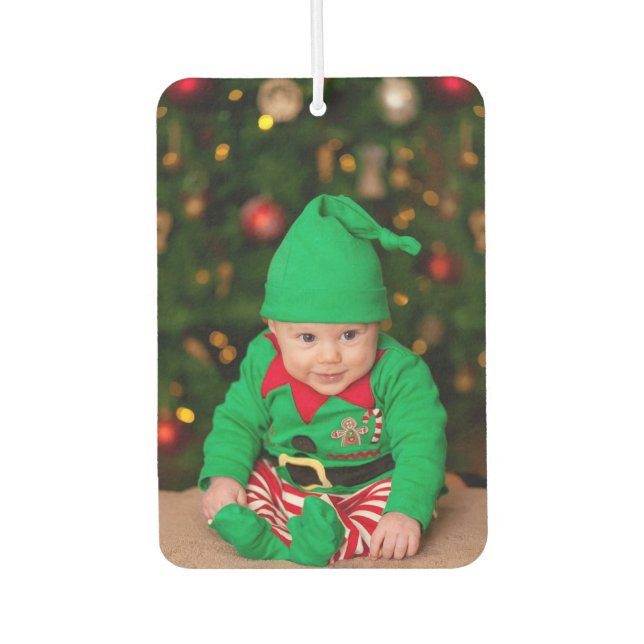 Ambientador Auto fotográfico personalizado (Anverso)