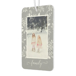 Ambientador Auto fotográfico personalizado de la FAMILIA