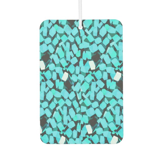 Ambientador Avalanche azul protector de aire para coches (Anverso)