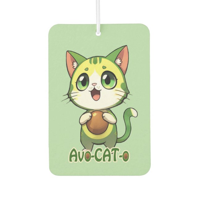 Ambientador Avo-CAT-o Air Fresheners (Anverso)