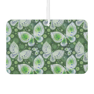 Ambientador Away Paisley Butterfly Print Green
