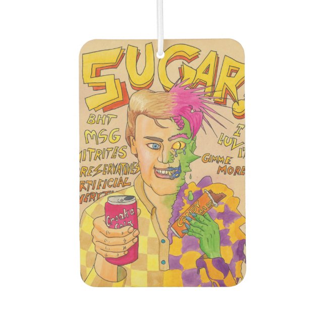 Ambientador ¡Azúcar! (Anverso)