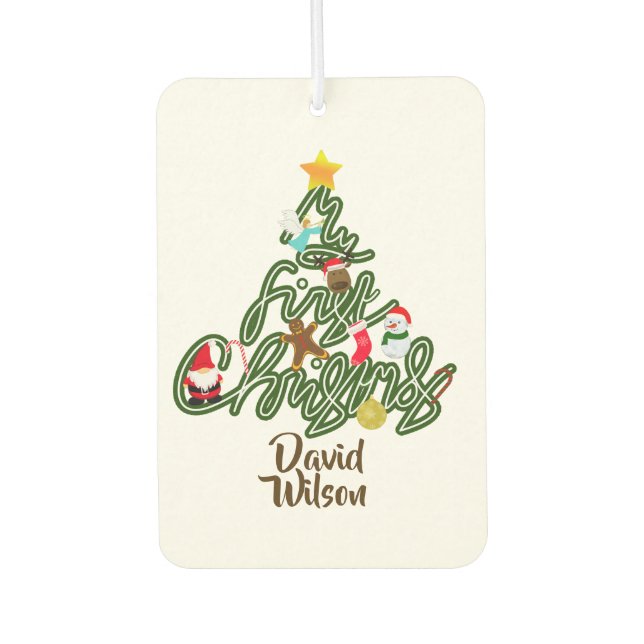 Ambientador Baby Experience My First Christmas Tree  (Anverso)