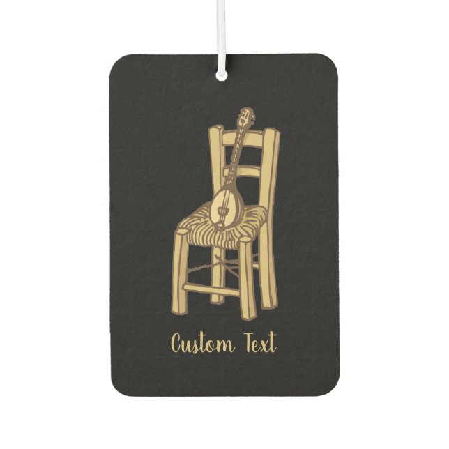 Ambientador Baglama sobre la silla Air Freshener (Anverso)