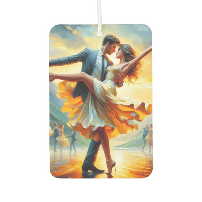 Ambientador Baile Swing Retro Moda Alta Vintage  (Anverso)
