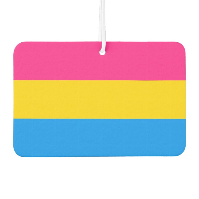 Ambientador Bandas del Orgullo Pansexual (Anverso)