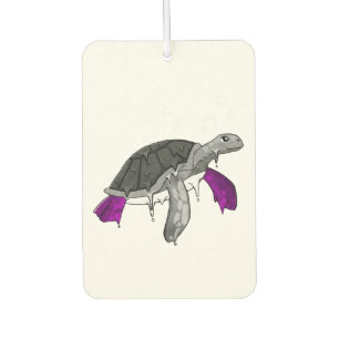 Ambientador Bandera Ace Orgullo Asexual Tortuga Marina Sutil L