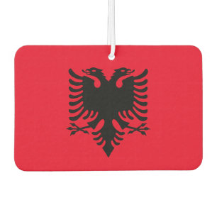 Ambientador Bandera albanesa