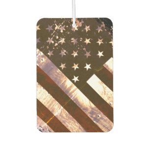 Ambientador Bandera Americana Grunge Industrial Retro