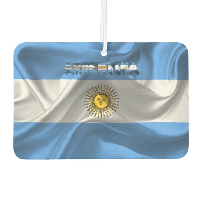 Ambientador bandera argentina (Anverso)