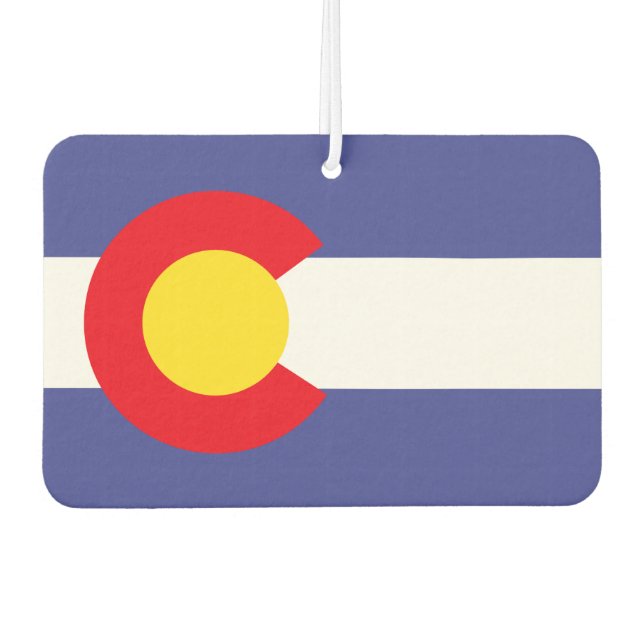 Ambientador Bandera COLORADO - (Anverso)