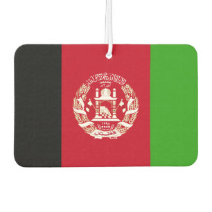 Ambientador Bandera de Afganistán