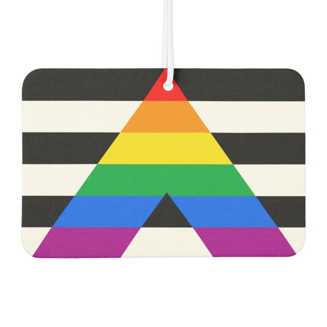 Ambientador Bandera de aliados LGBTQ+ (Anverso)