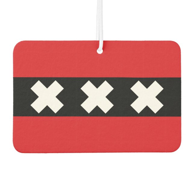 Ambientador Bandera de Ámsterdam (Anverso)