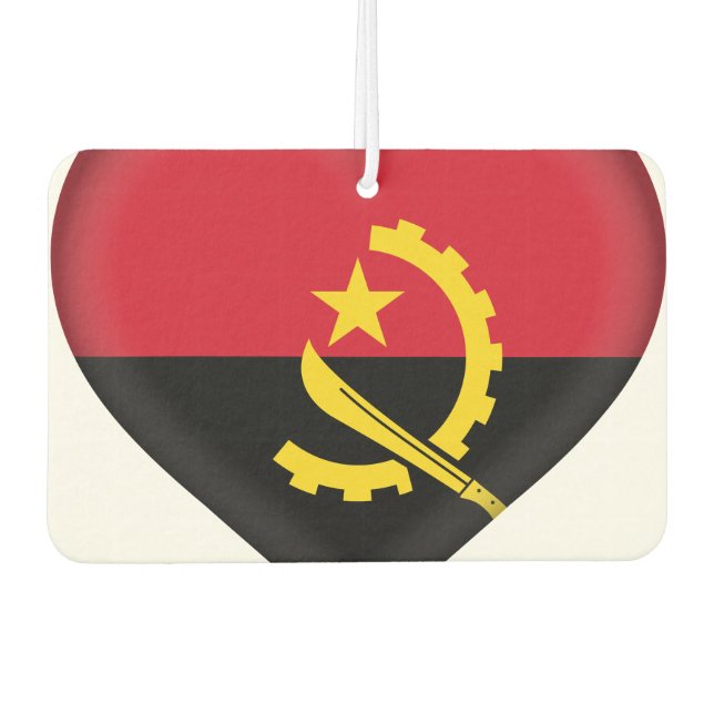 Ambientador Bandera de Angola (Anverso)